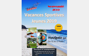 CRArcIdF-Vacances Sportives Jeunes 2019 