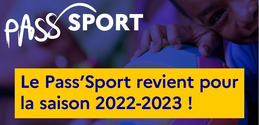 Rentrée 2022-2023 - Reconduction du Pass'Sport