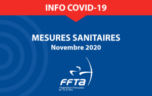 #COVID-19 - Mesures Sanitaires Nov 2020