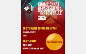 Championnat Départemental Tir à 18m Salle 2026