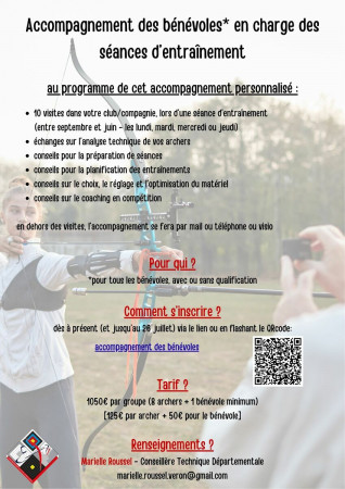 Accompagnement des Bénévoles