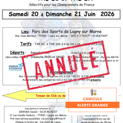 Annulation du Concours TAE de Lagny sur Marne